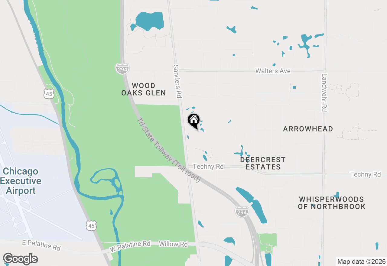 Map of 1771 Mission Hills Road #316, Northbrook, IL 60062