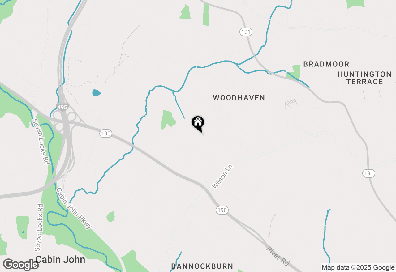 Map of 7837 Cayuga Avenue, Bethesda, MD 20817