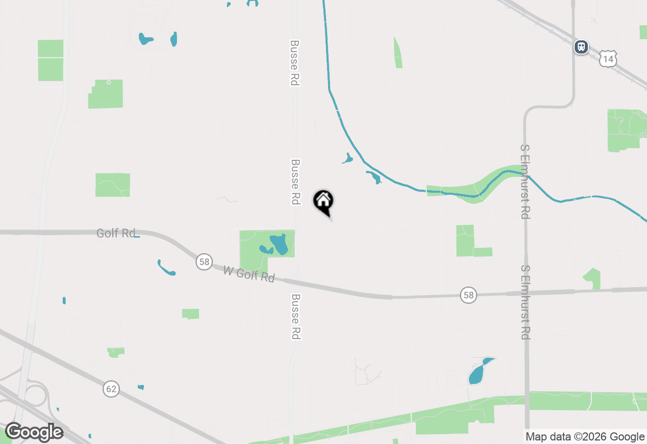 Map of 1520 W Lonnquist Boulevard, Mount Prospect, IL 60056