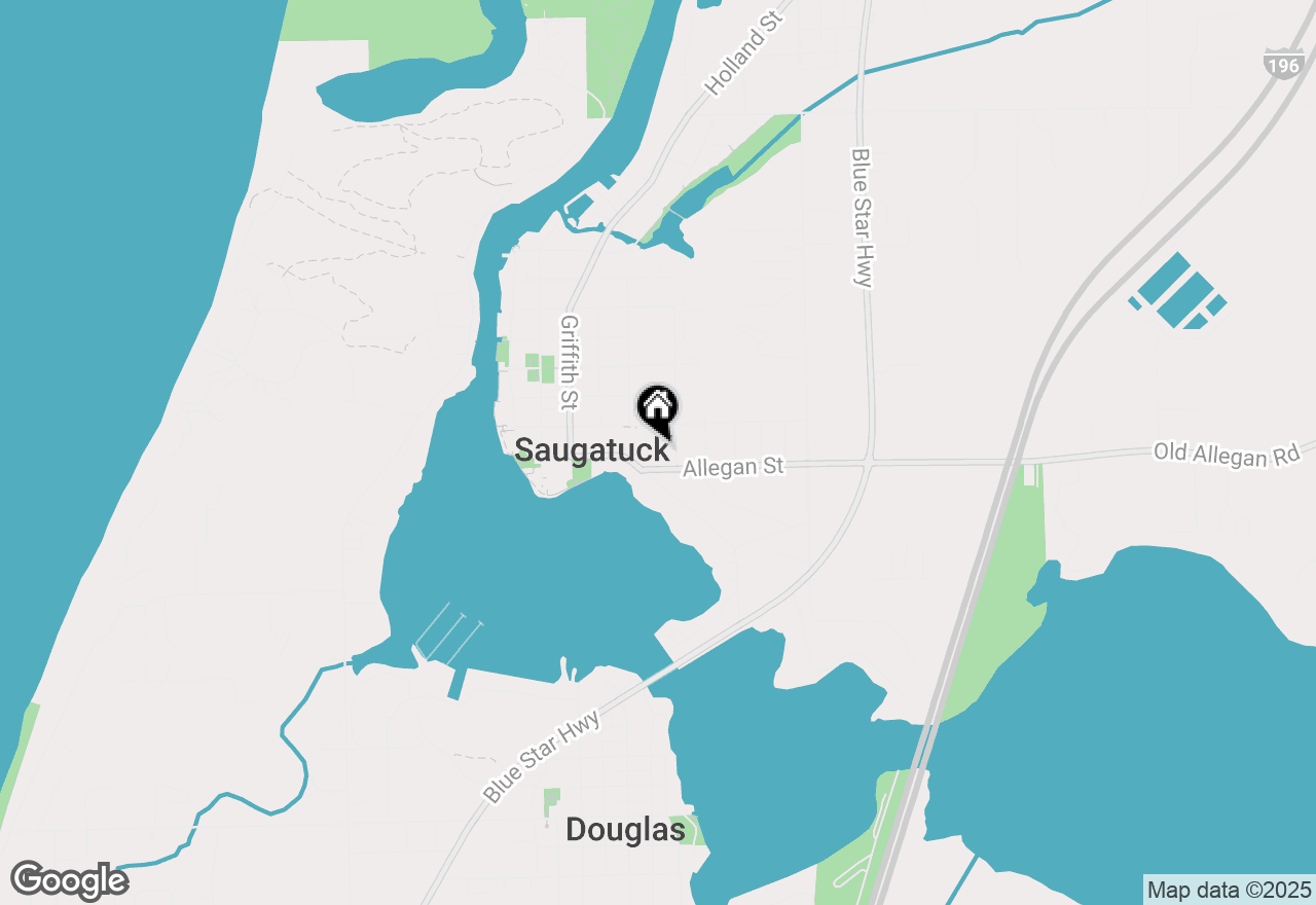 Map of 124 A Elizabeth #5, Saugatuck, MI 49453