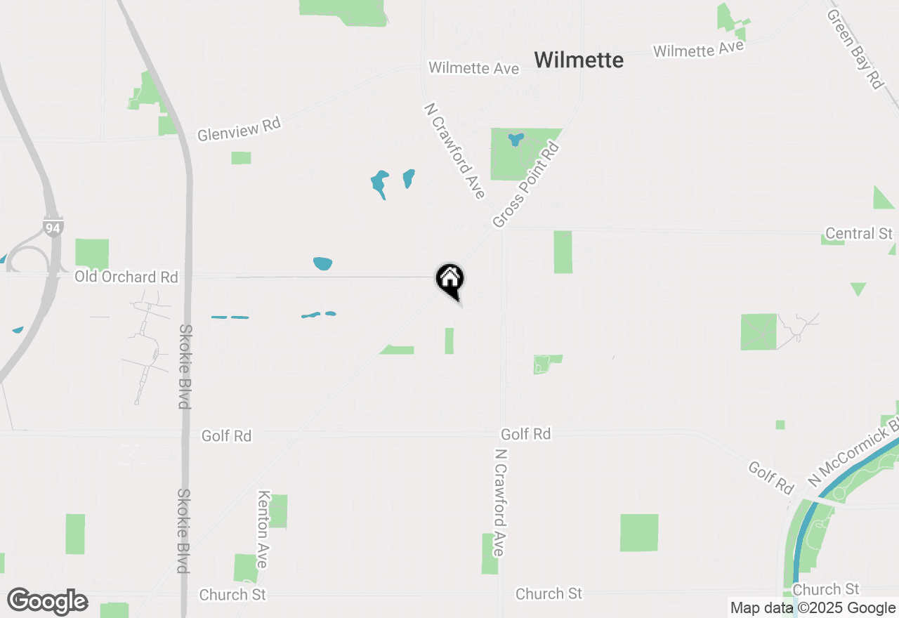 Map of 9907 Kedvale Avenue, Skokie, IL 60076