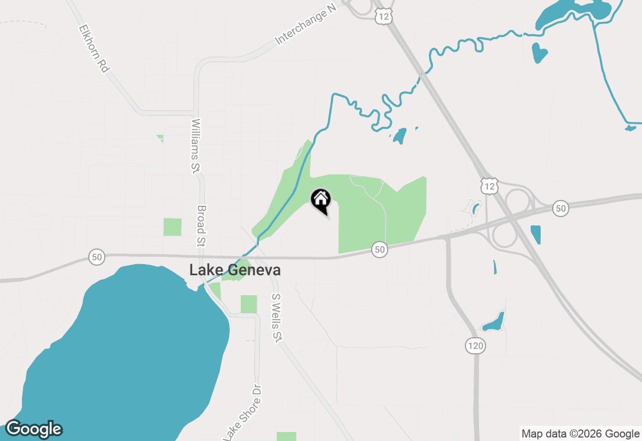 Map of 469 Country Club Dr #8, Lake Geneva, WI 53147