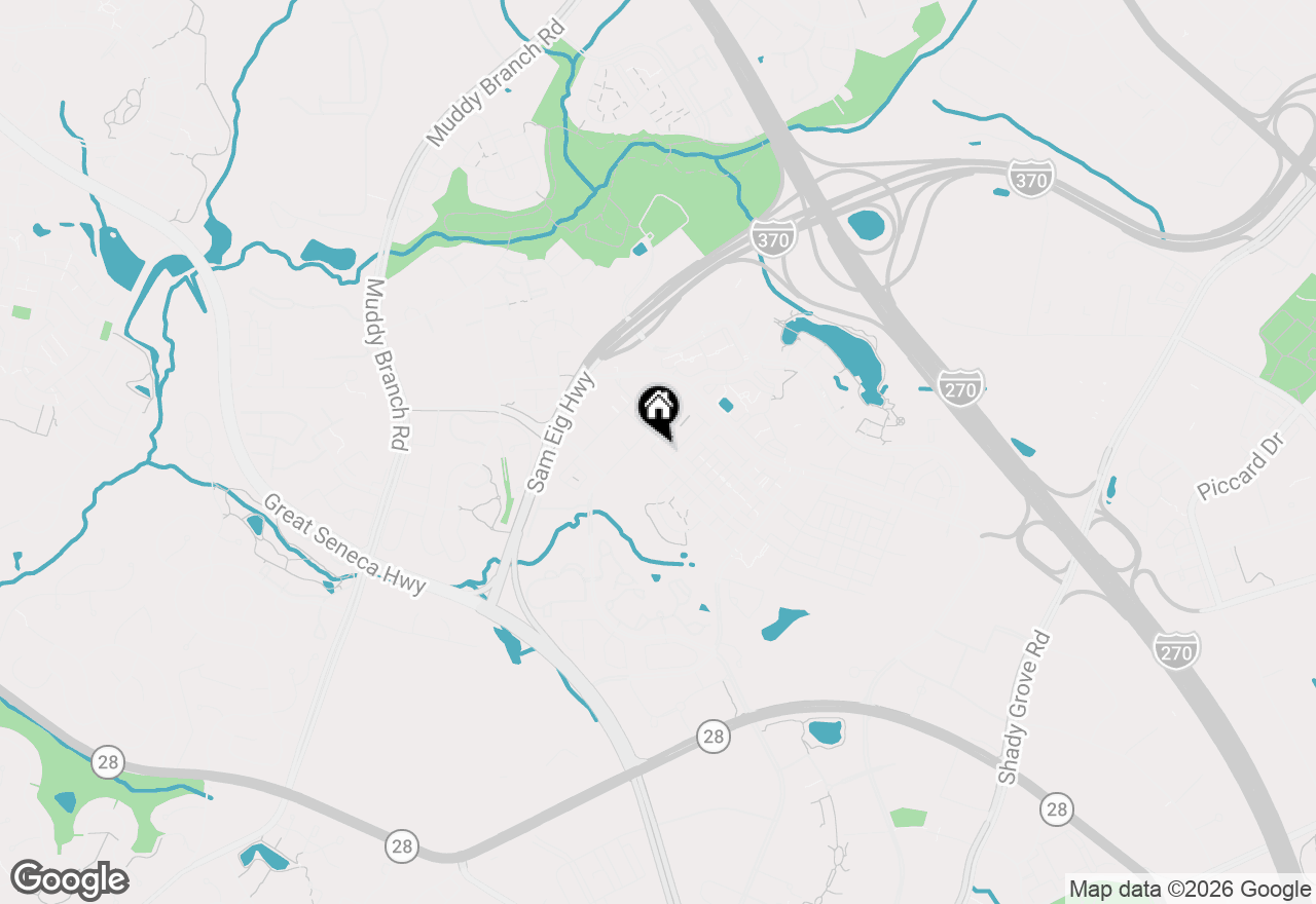 Map of 223 Crown Park Avenue, Gaithersburg, MD 20878