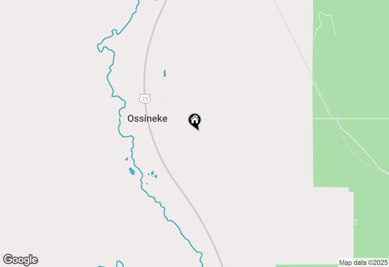 Map of 12115 Blanchard Street, Ossineke, MI 49766