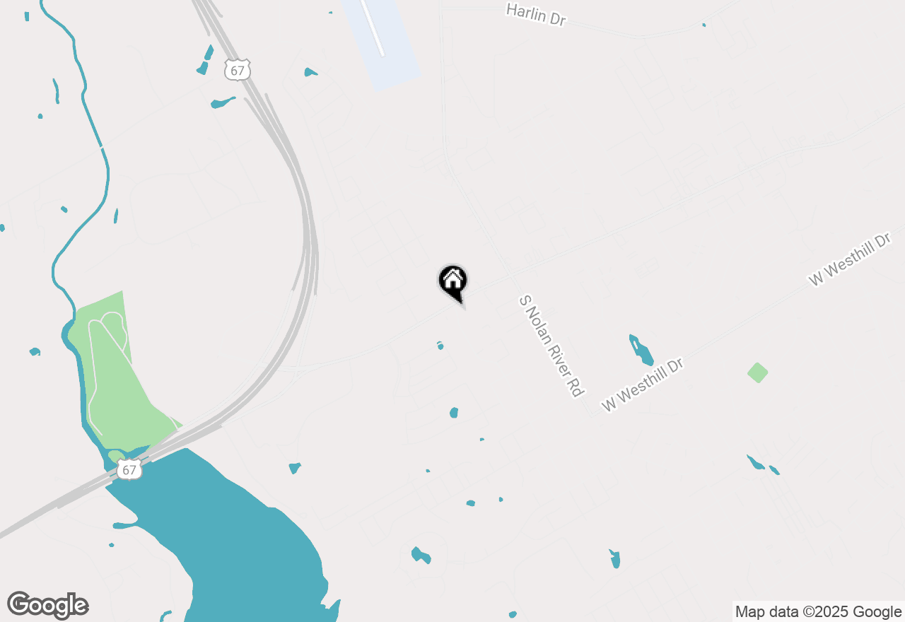 Map of 116 Meadow View Drive, Cleburne, TX 76033