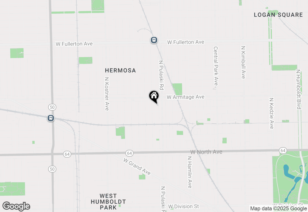 Map of 1920 N Keystone Avenue, Chicago, IL 60639