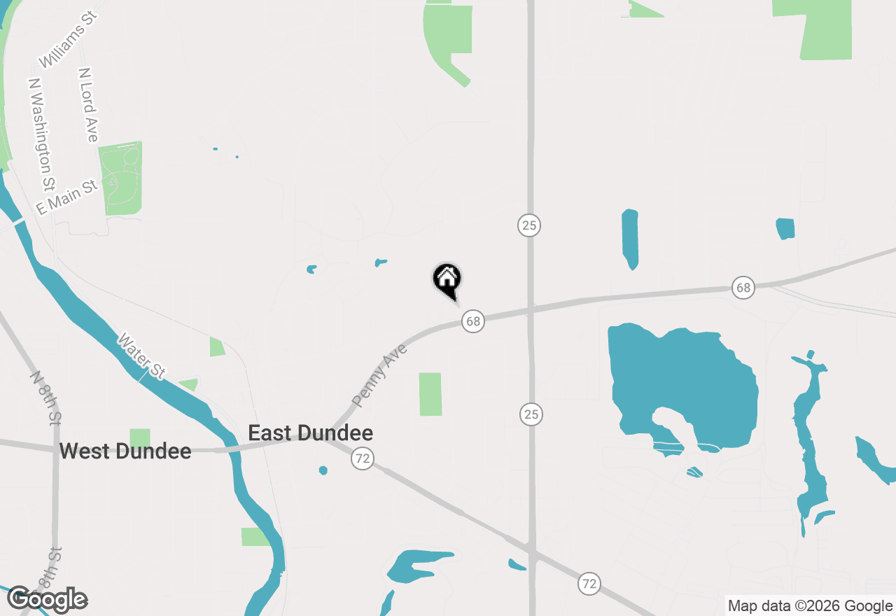 Map of 605 Barrington Avenue #332, East Dundee, IL 60118