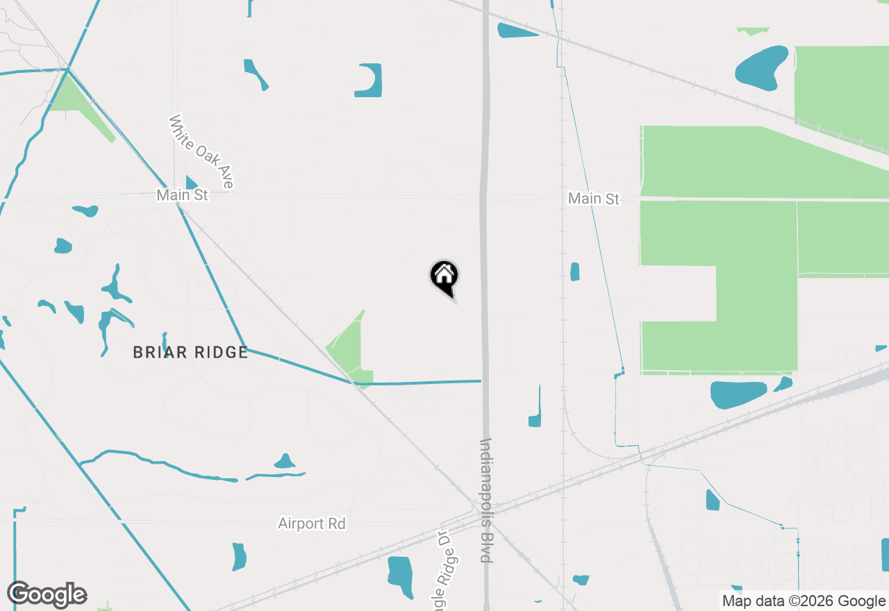 Map of 230 Holly Lane, Schererville, IN 46375