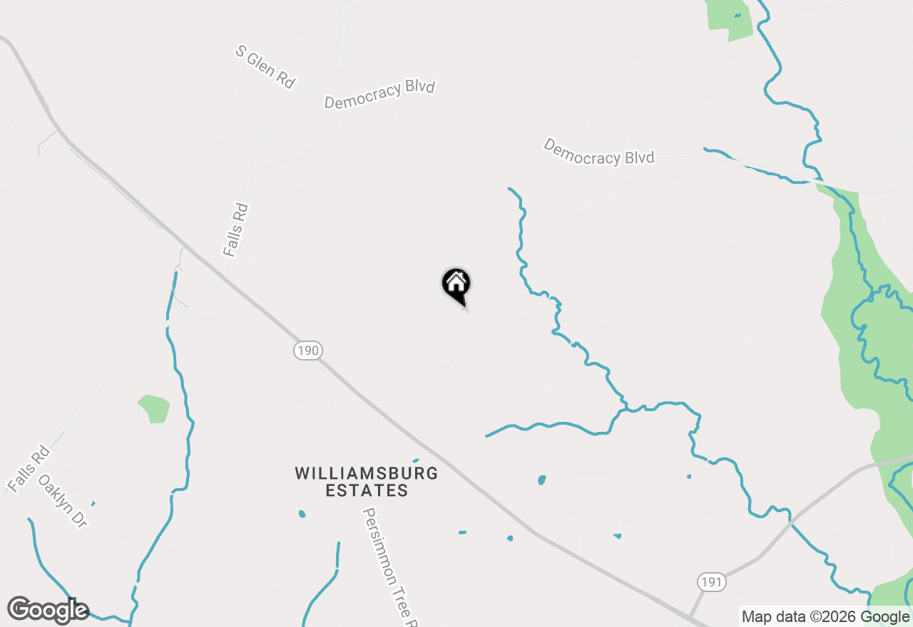 Map of 9939 Bentcross Drive, Potomac, MD 20854