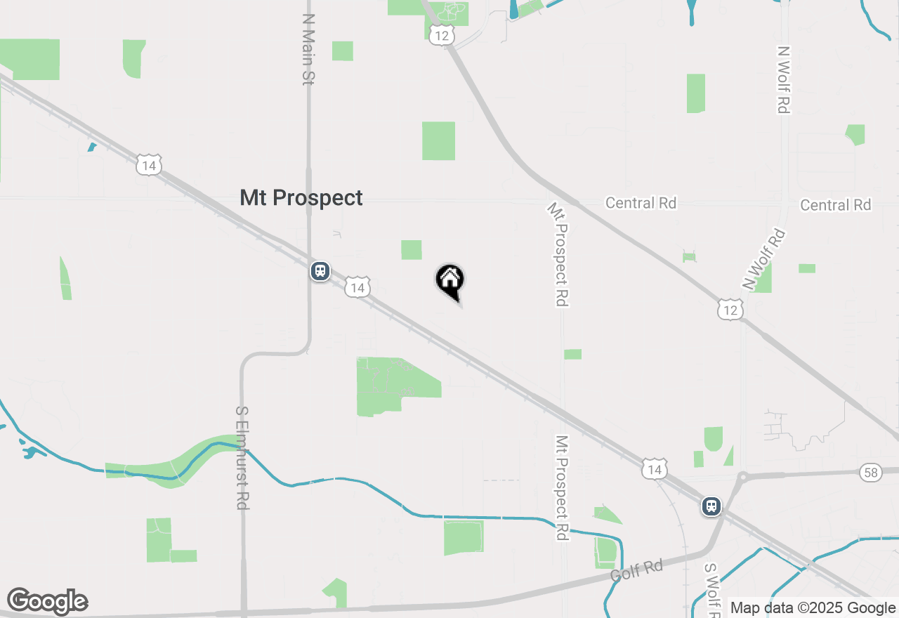 Map of 219 S William Street, Mount Prospect, IL 60056