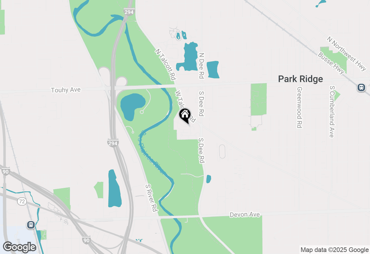 Map of 400 Ascot Drive #3M, Park Ridge, IL 60068