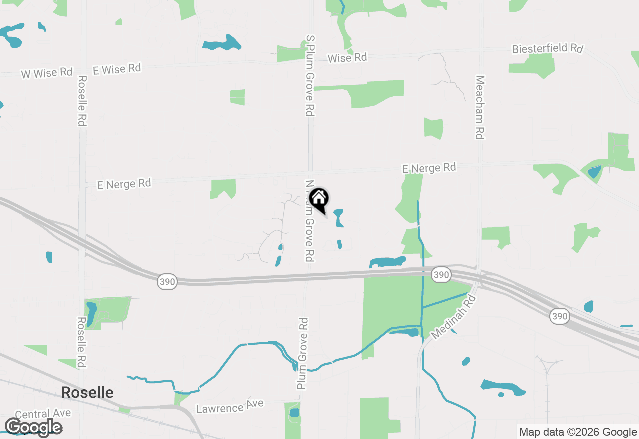 Map of 631 Cross Creek Drive #C, Roselle, IL 60172