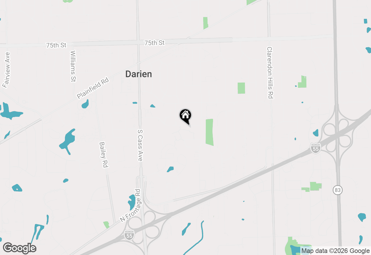 Map of 17W525 Concord Place, Darien, IL 60561