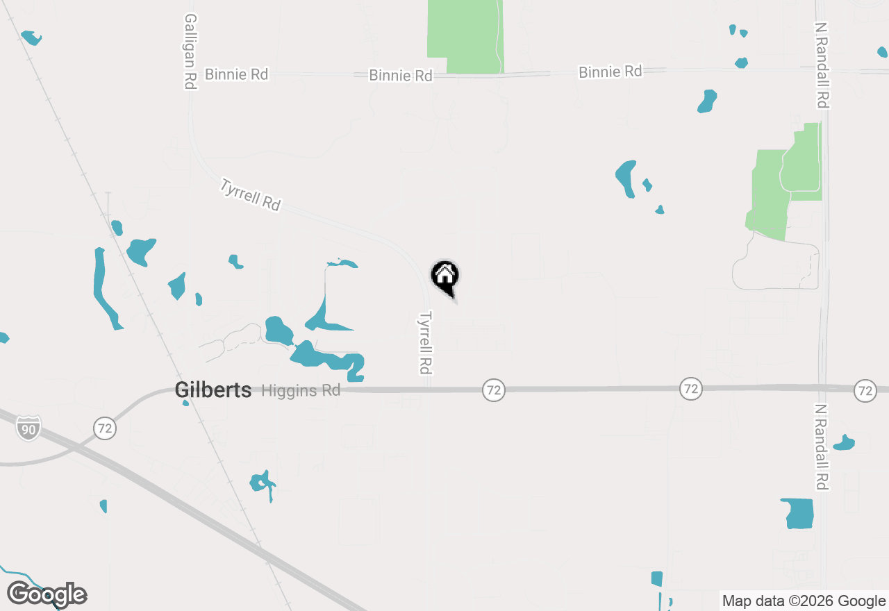 Map of 113 Valencia Parkway, Gilberts, IL 60136
