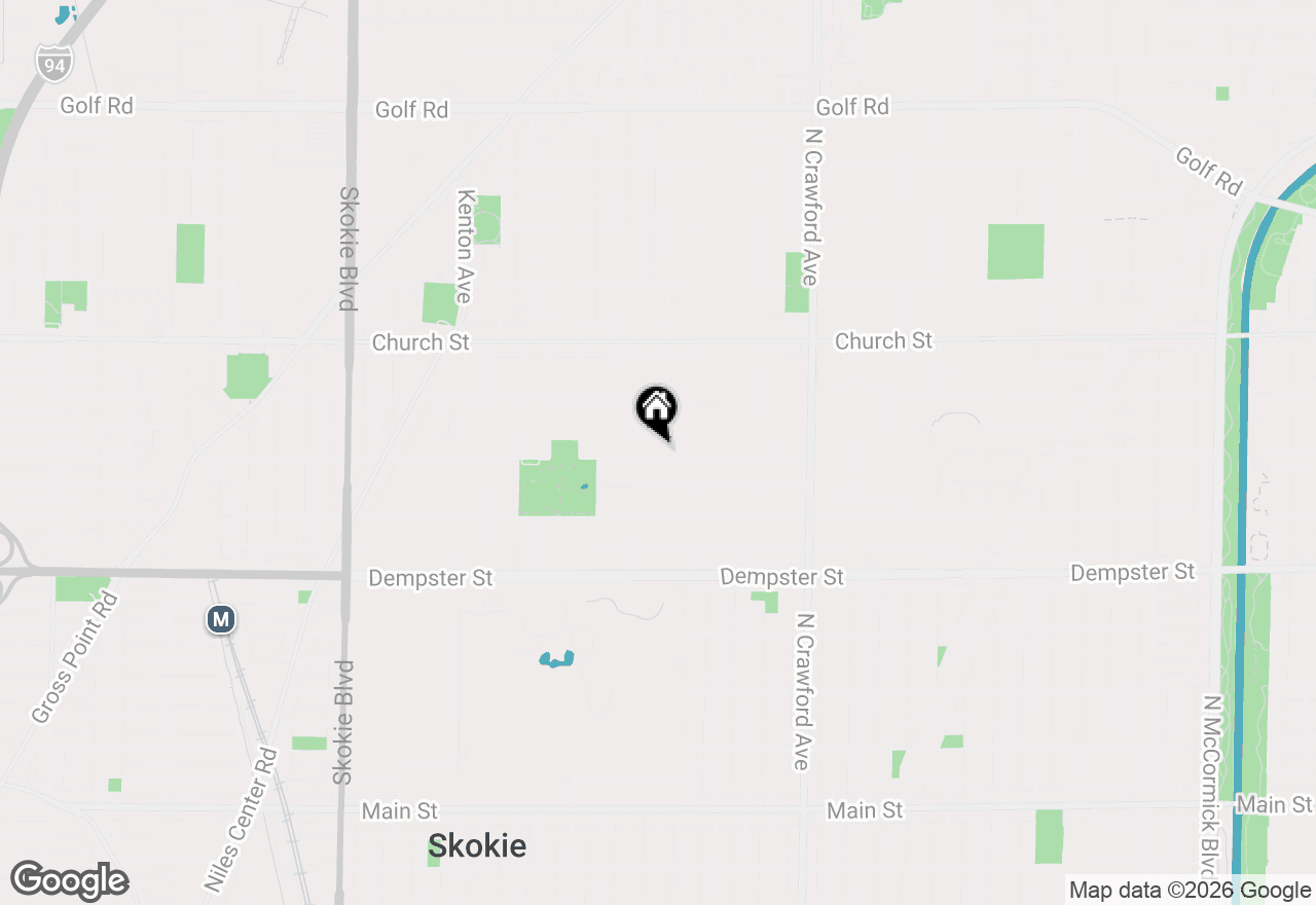 Map of 9000 Tripp Avenue, Skokie, IL 60076