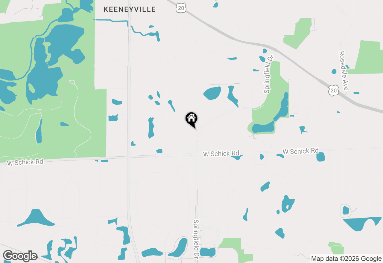 Map of 337 W Scarborough Court, Bloomingdale, IL 60108