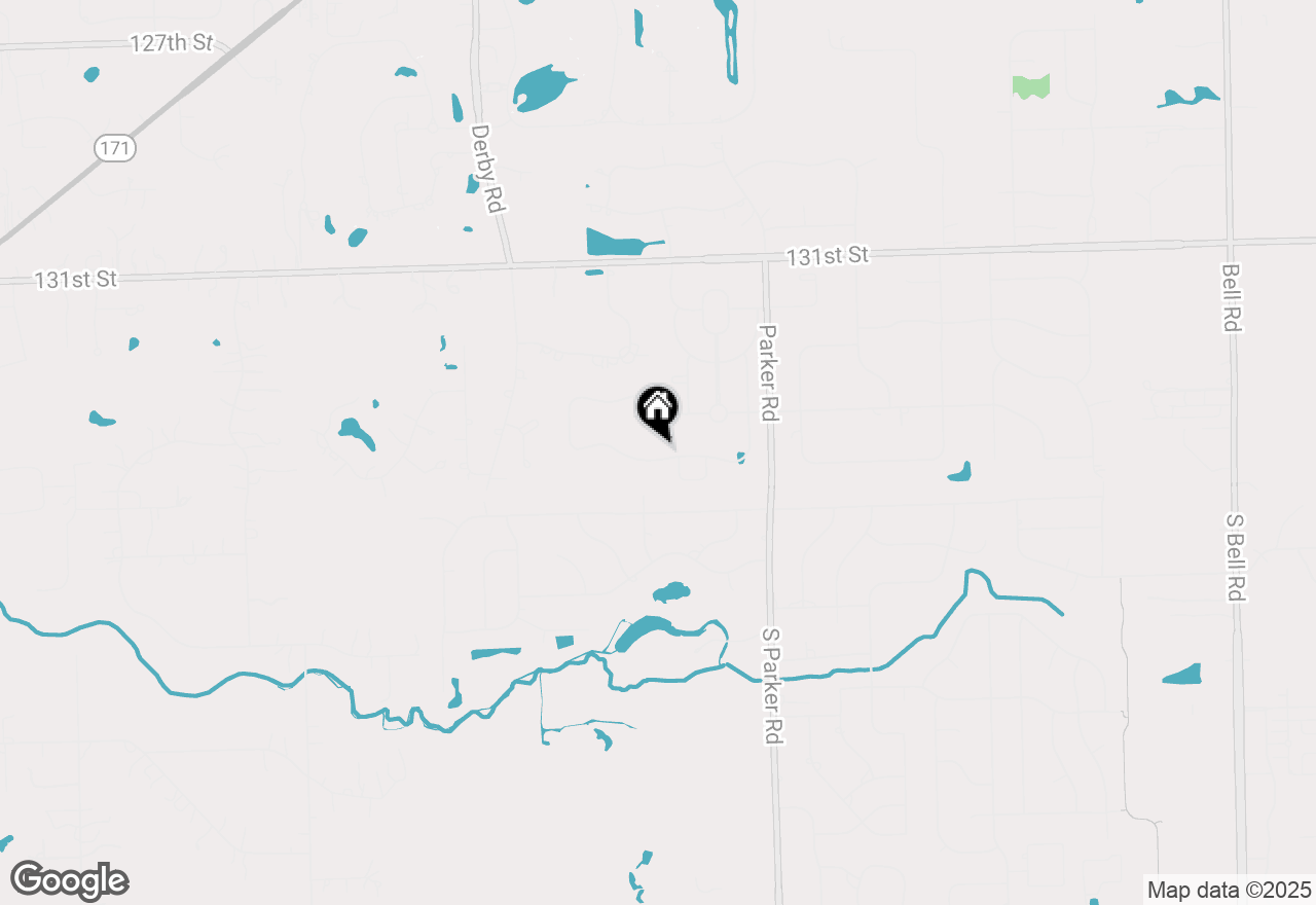 Map of 13816 Anne Drive, Lemont, IL 60439