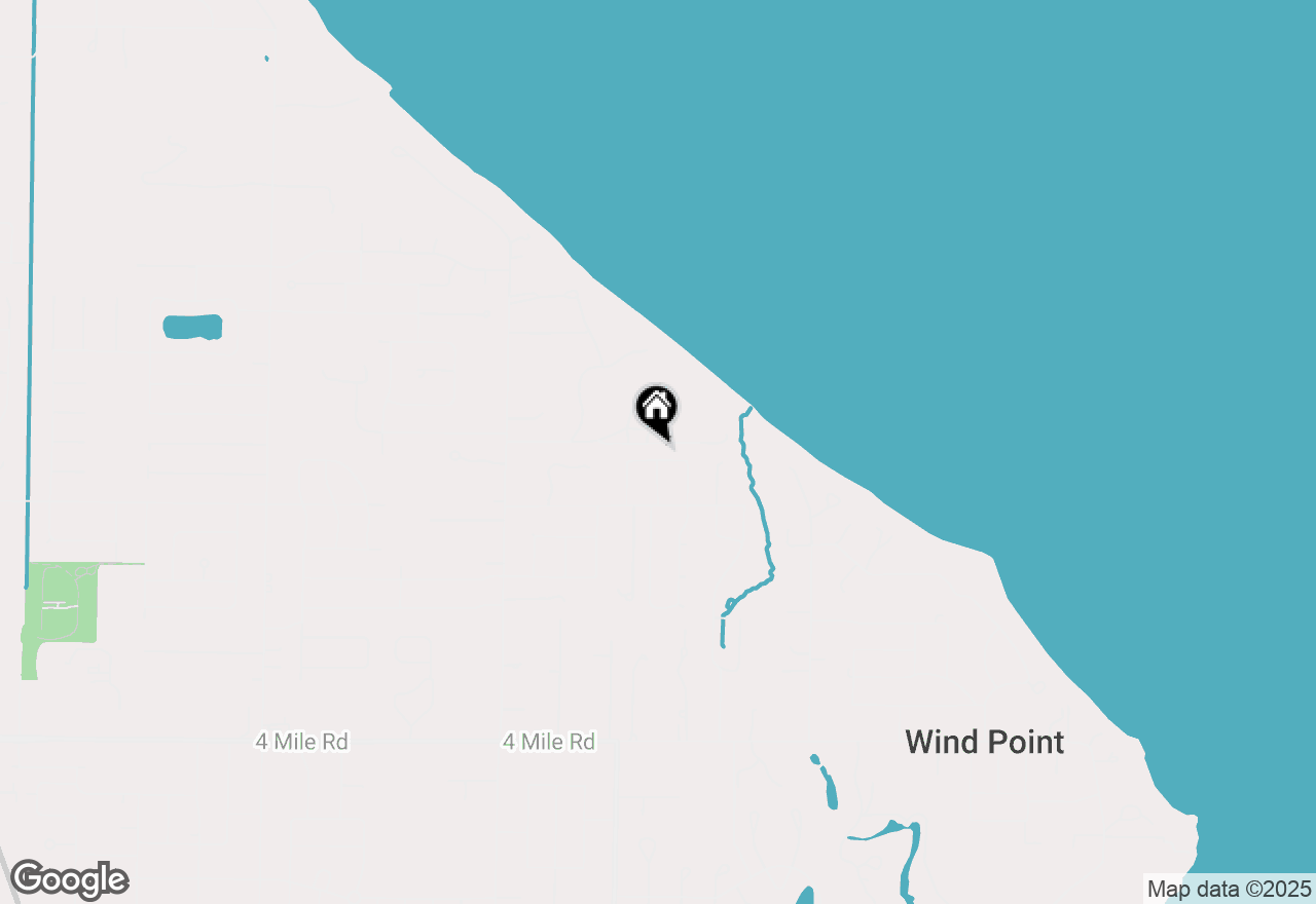 Map of 210 Northwood Dr, Racine, WI 53402