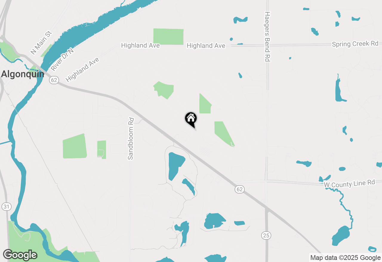 Map of 1782 Cumberland Parkway, Algonquin, IL 60102