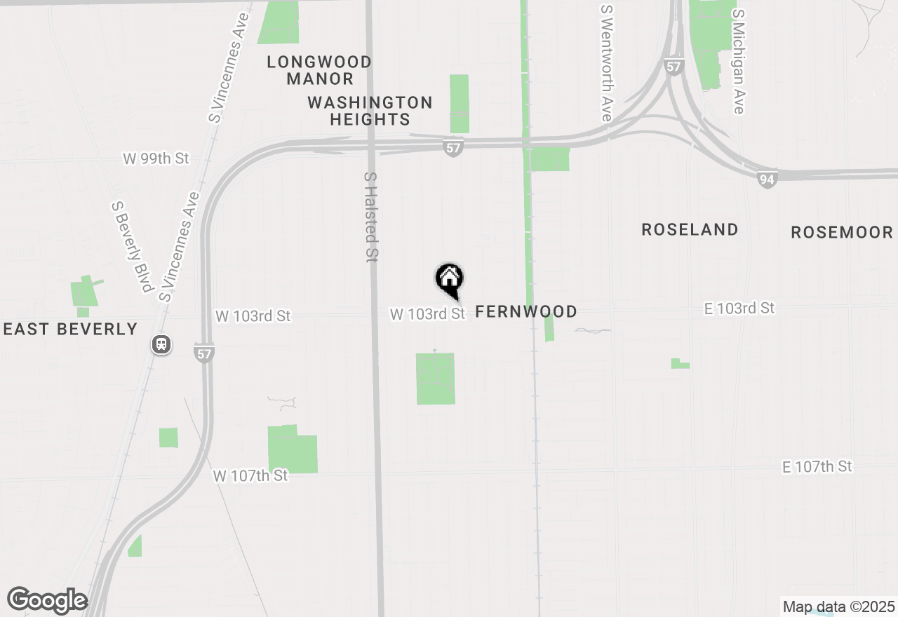 Map of 602 W 103rd Street, Chicago, IL 60628