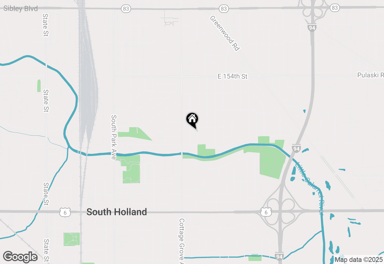 Map of 15709 Maryland Avenue, Dolton, IL 60419