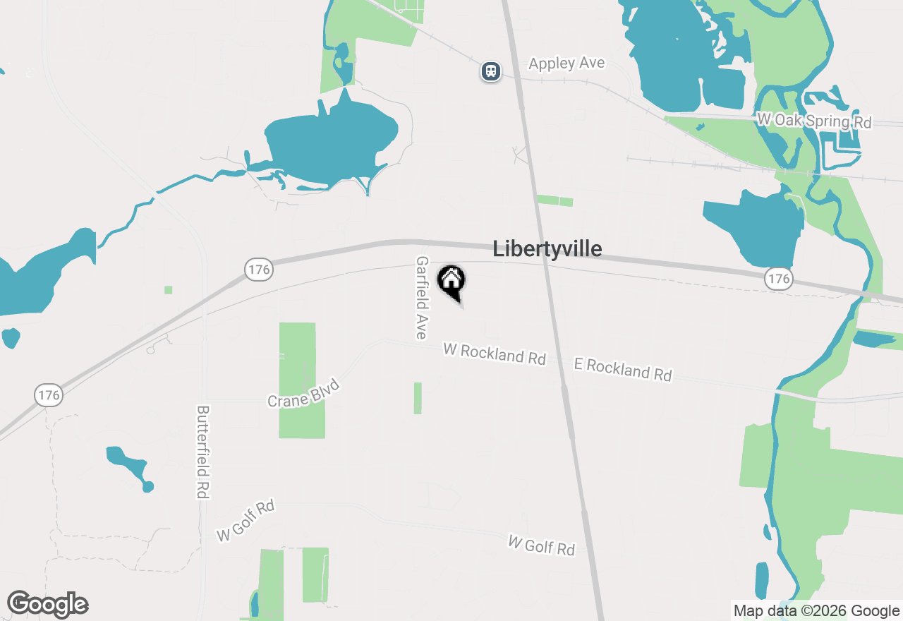 Map of 336 W Lincoln Avenue, Libertyville, IL 60048