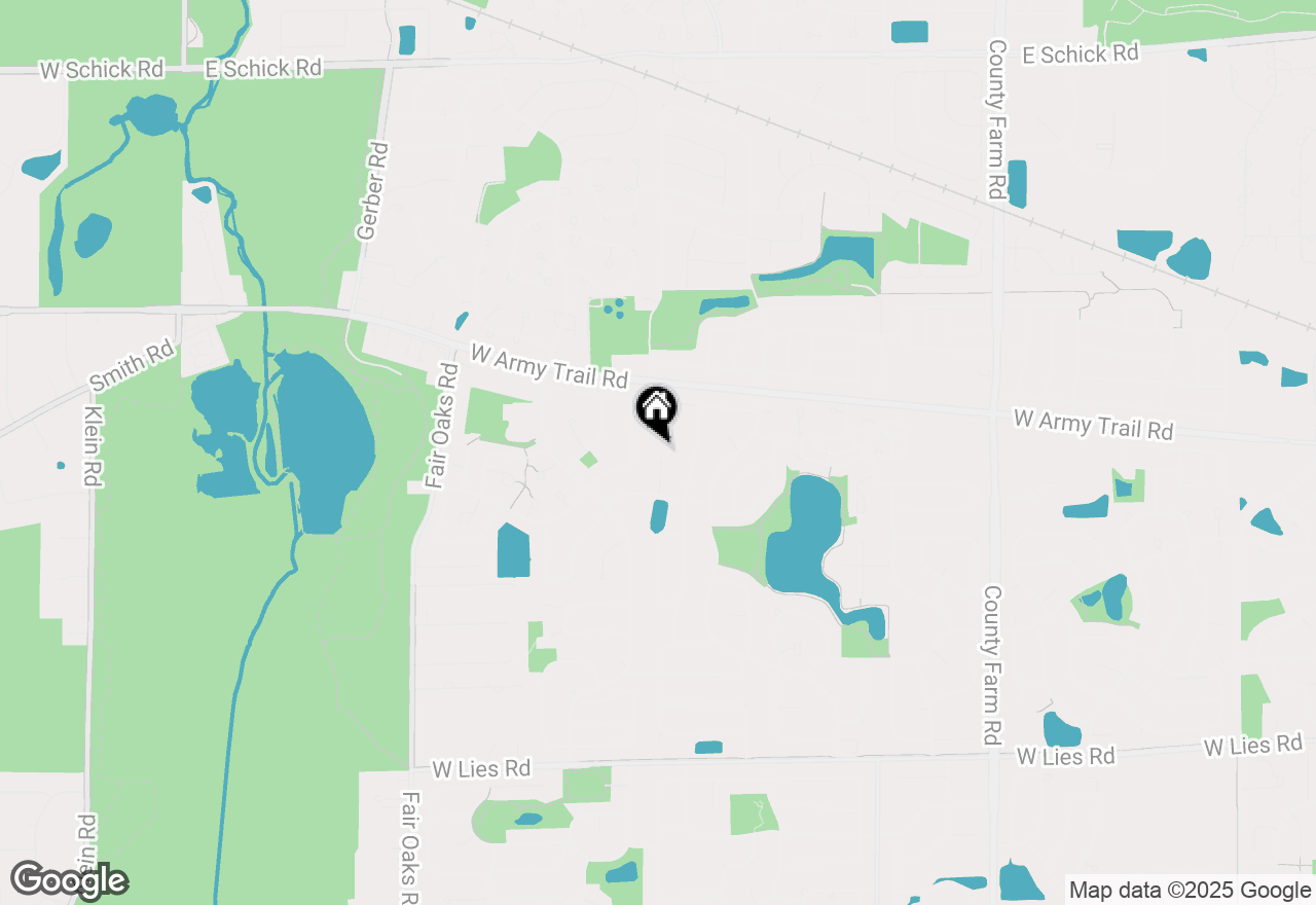 Map of 1340 Nantucket Court, Carol Stream, IL 60188