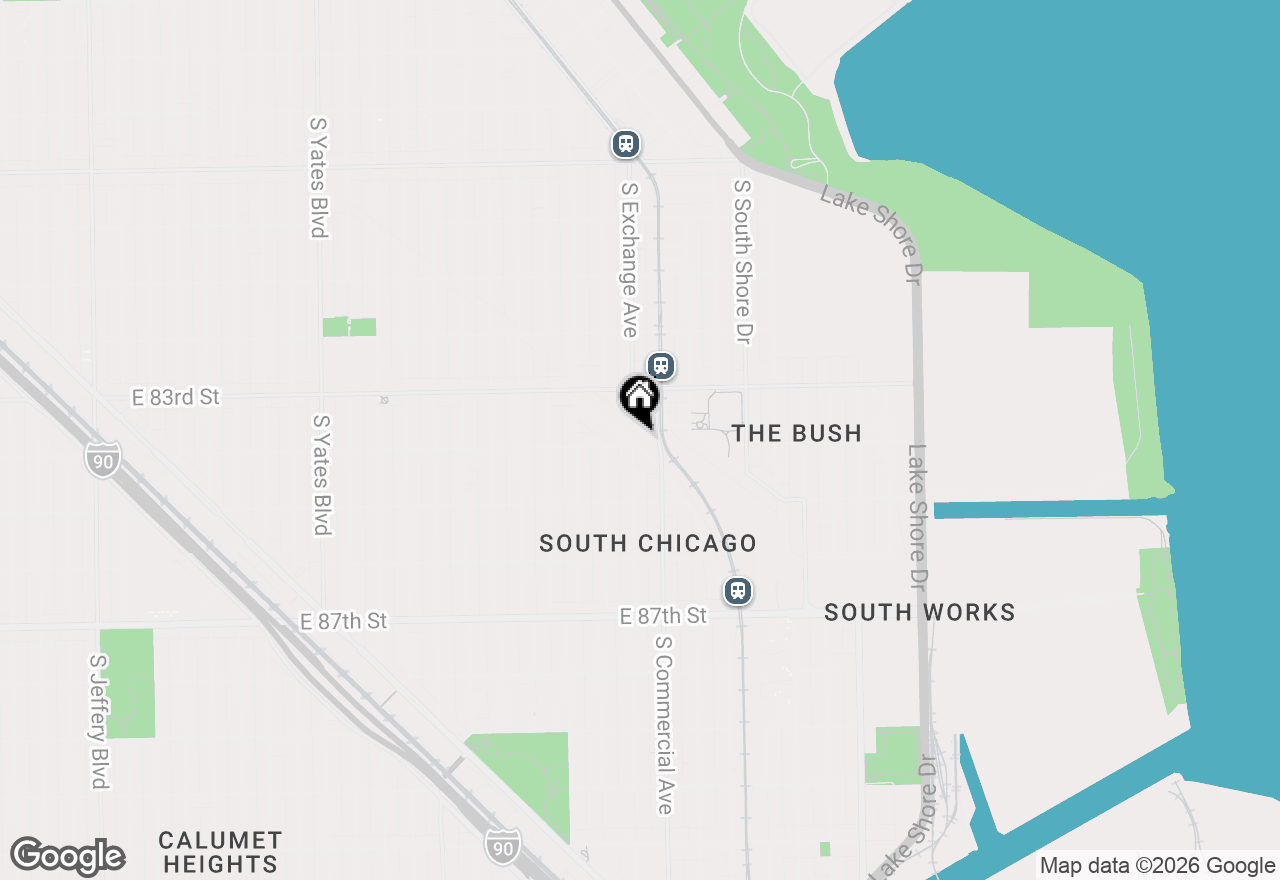 Map of 8405 S Baltimore Avenue, Chicago, IL 60617