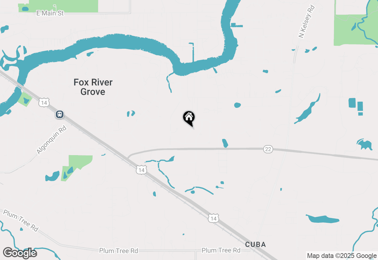 Map of 9209 Jasmine Way, Fox River Grove, IL 60021