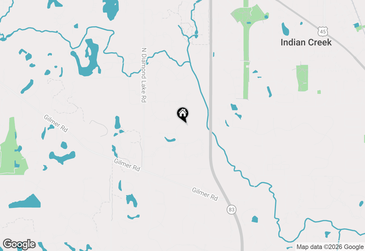 Map of 6232 Pine Tree Court, Long Grove, IL 60047