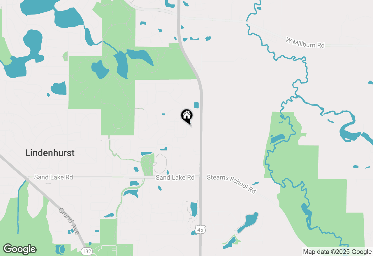 Map of 2200 Neubauer Circle, Lindenhurst, IL 60046