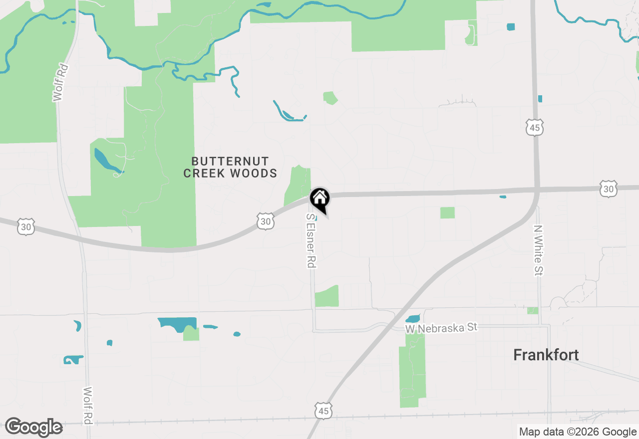 Map of 10331 W Lincoln Highway, Frankfort, IL 60423