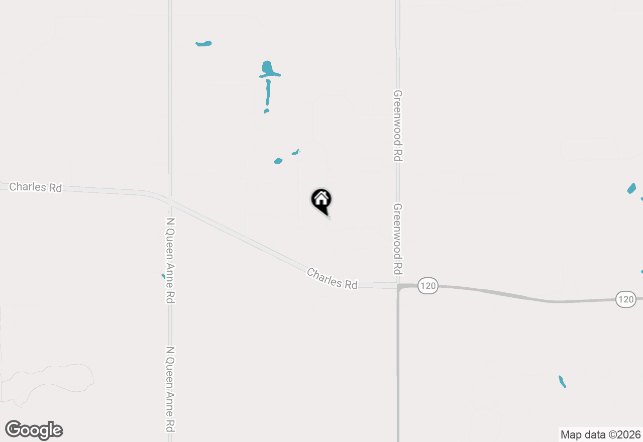 Map of 10410 Saddlebred Trail, Woodstock, IL 60098