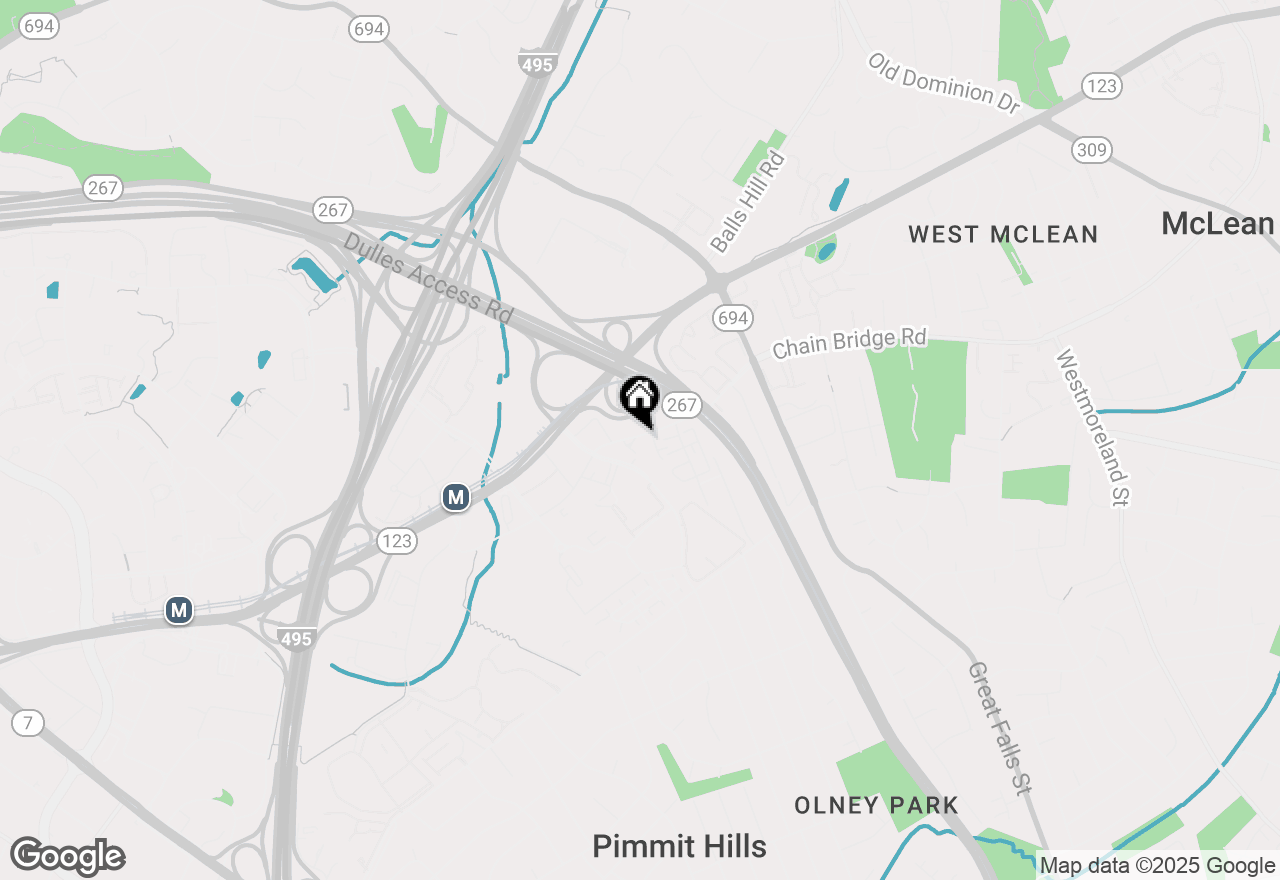 Map of 1781 Chain Bridge Road #307, Mclean, VA 22102