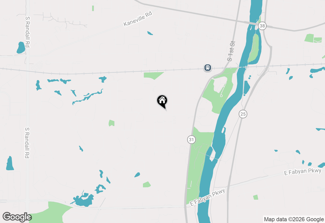 Map of 999 Sunset Road, Geneva, IL 60134