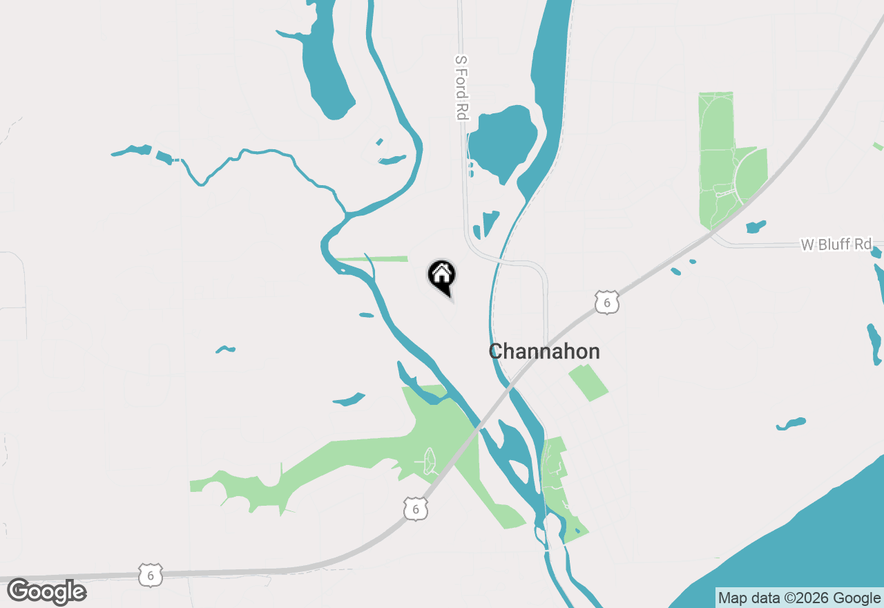 Map of 24821 S River Trail, Channahon, IL 60410