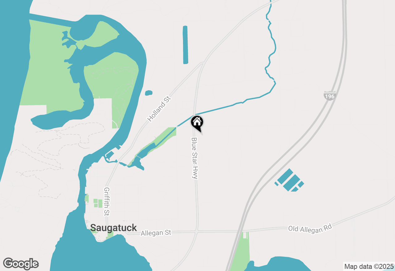 Map of 3383 Blue Star Highway, Saugatuck, MI 49453