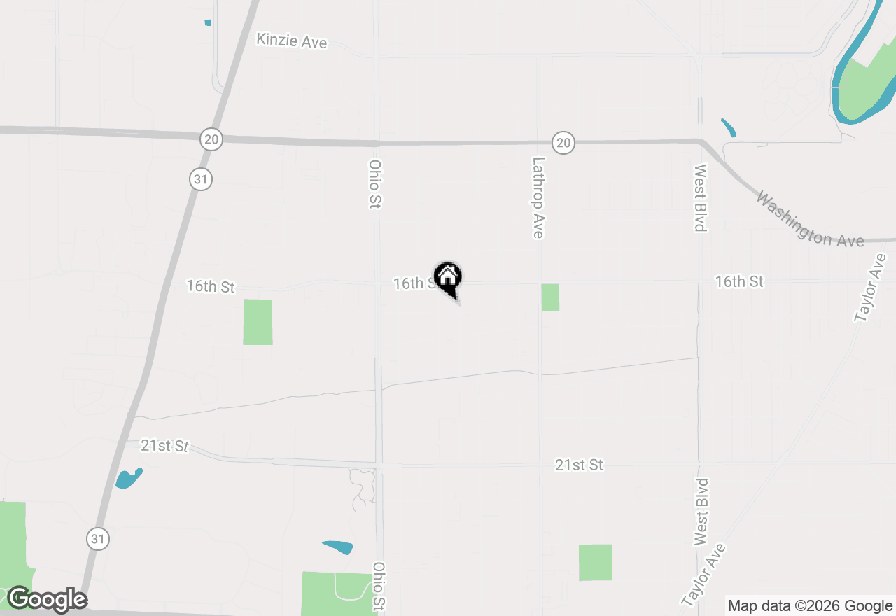 Map of 4316 Victory Ave, Racine, WI 53405