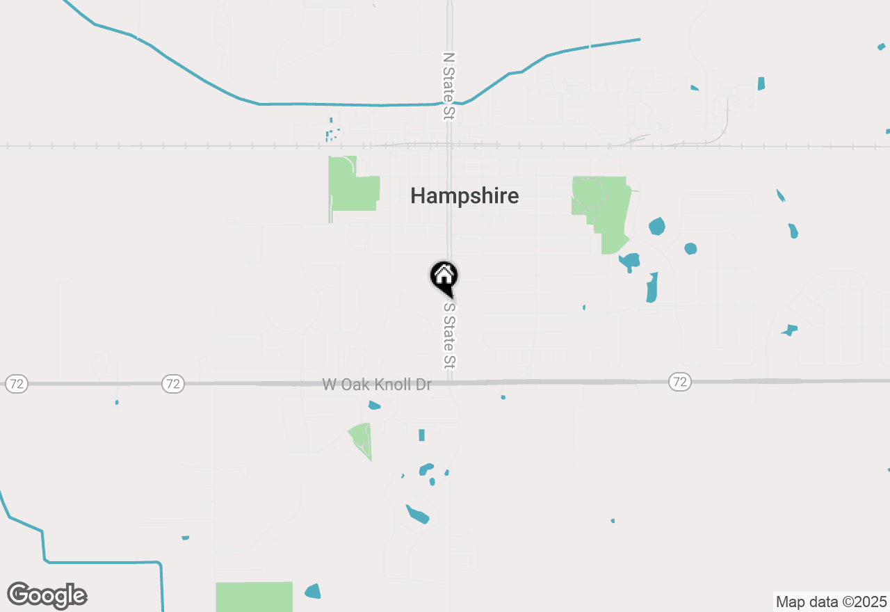 Map of 704 S State Street, Hampshire, IL 60140