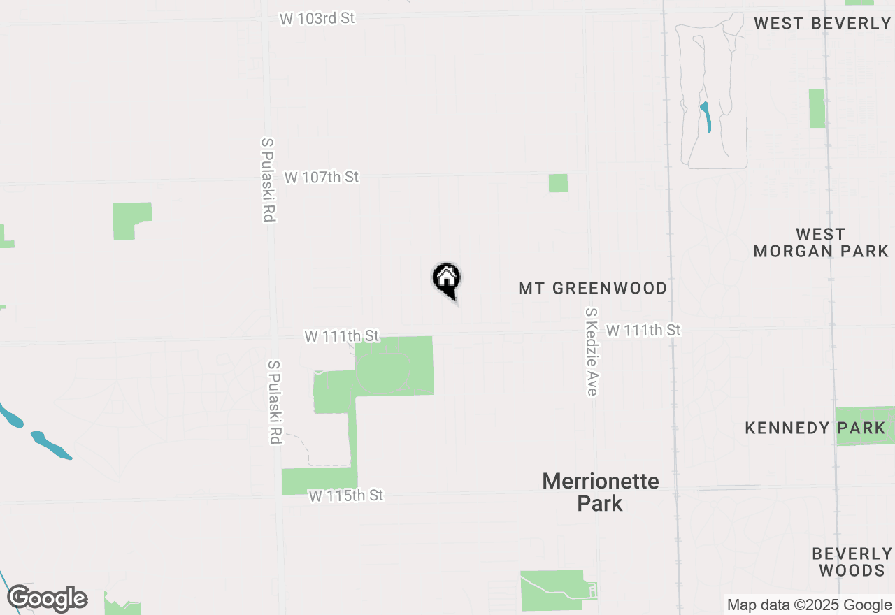 Map of 11018 S Drake Avenue, Chicago, IL 60655