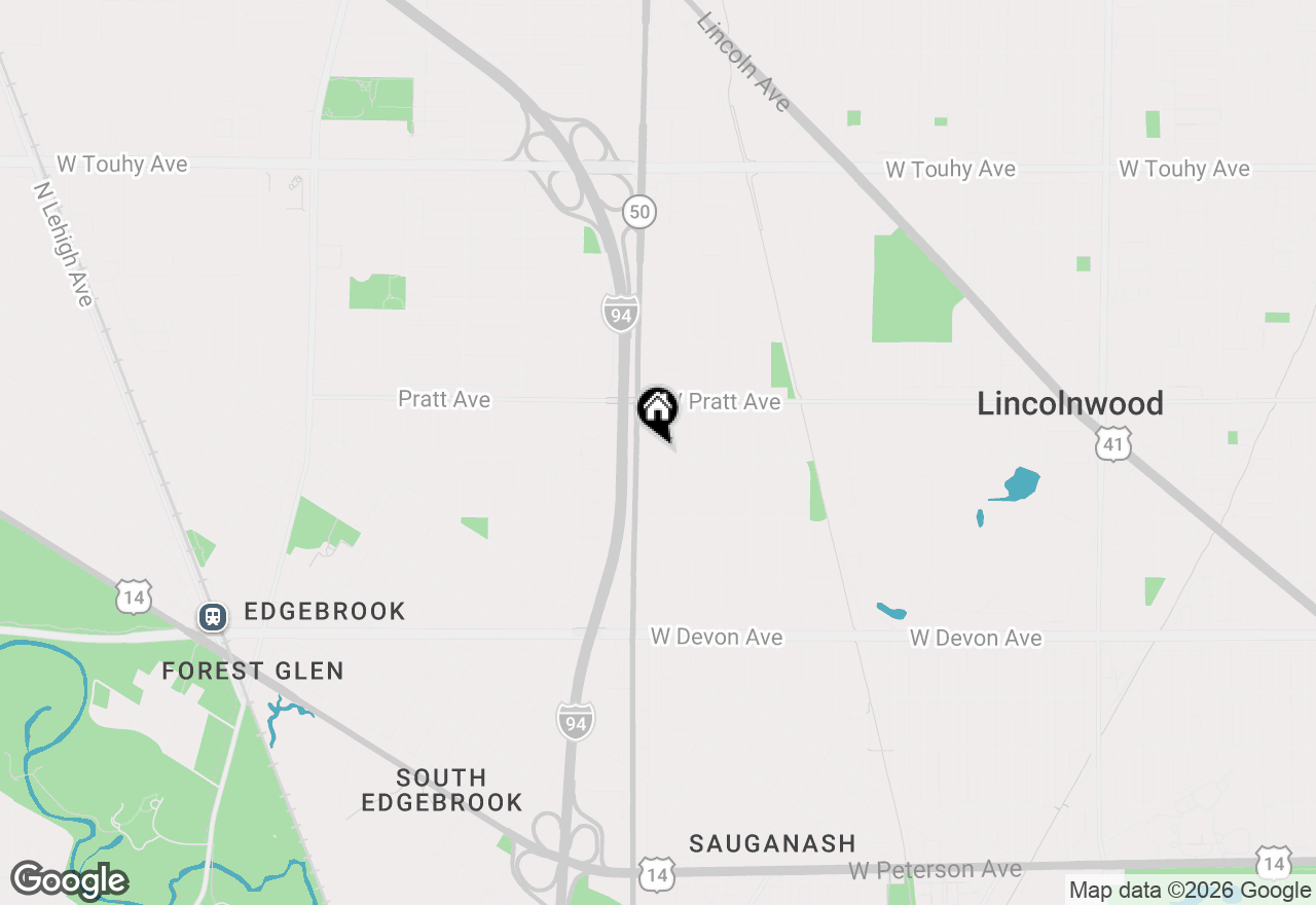 Map of 4754 W North Shore Avenue, Lincolnwood, IL 60712