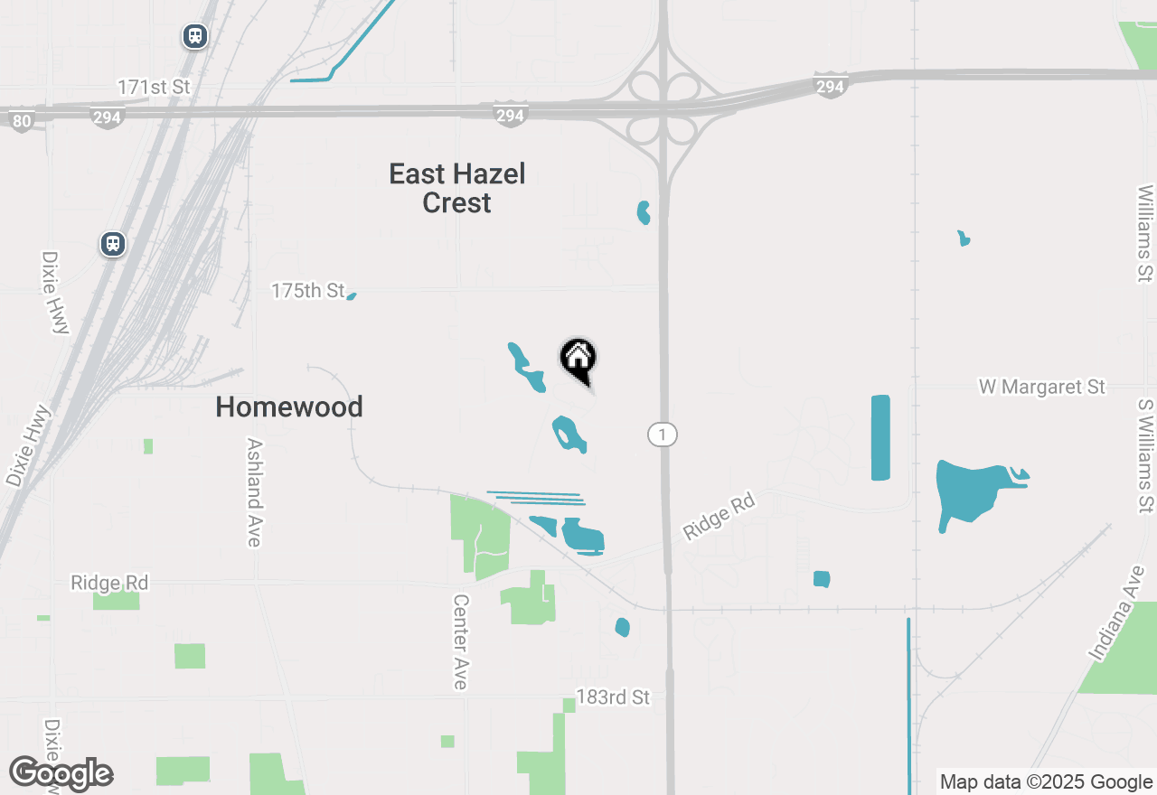 Map of 935 Maple Avenue #222, Homewood, IL 60430