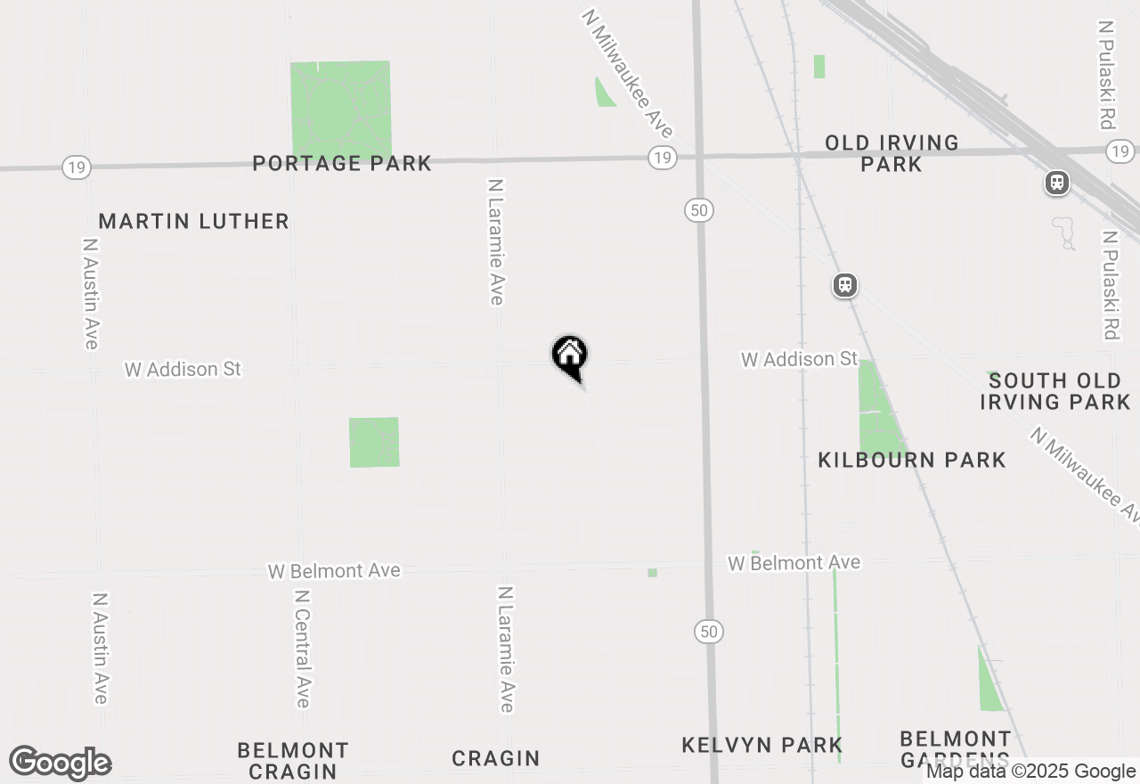 Map of 5039 W Eddy Street, Chicago, IL 60641