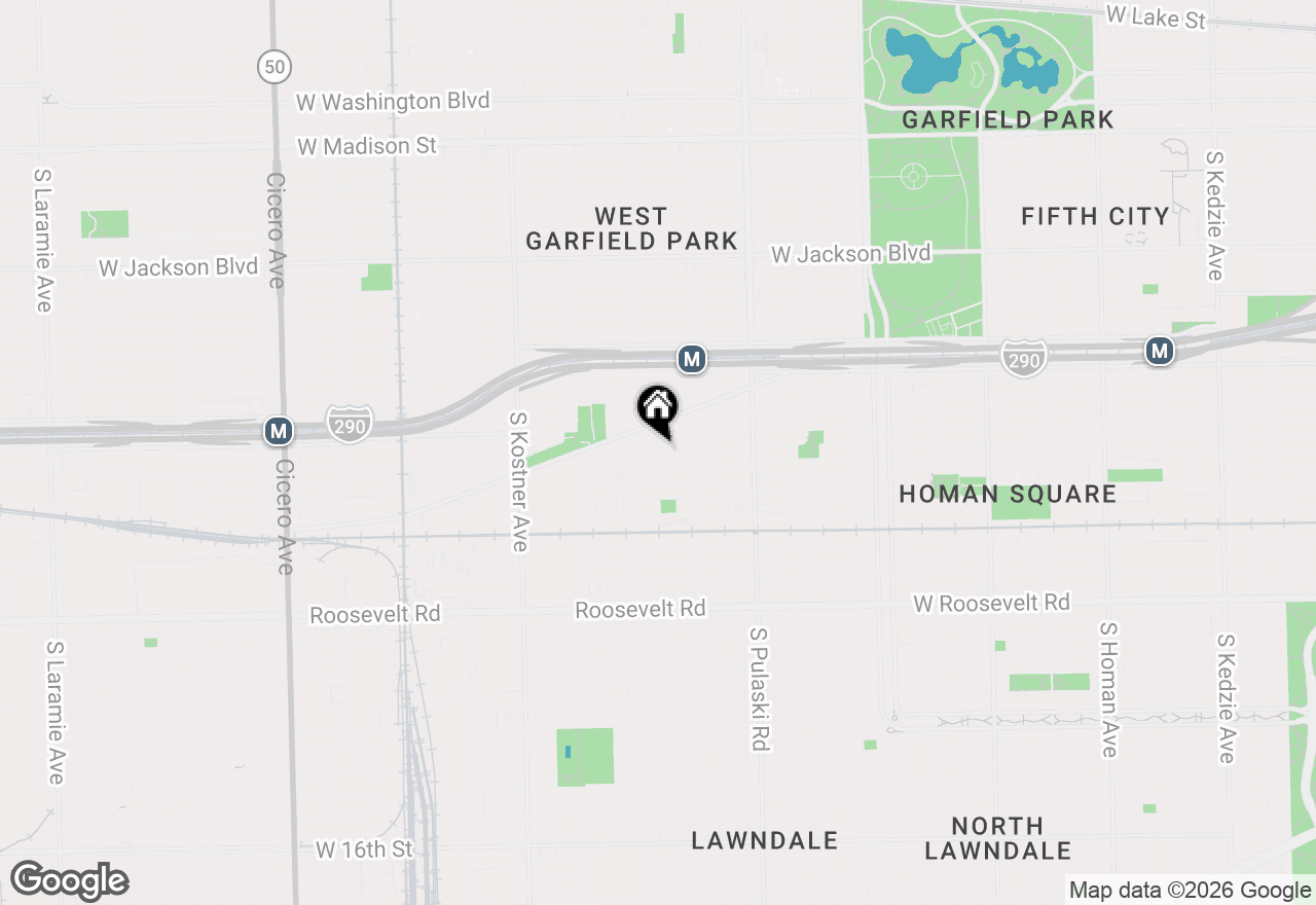 Map of 752 S Kedvale Avenue, Chicago, IL 60624