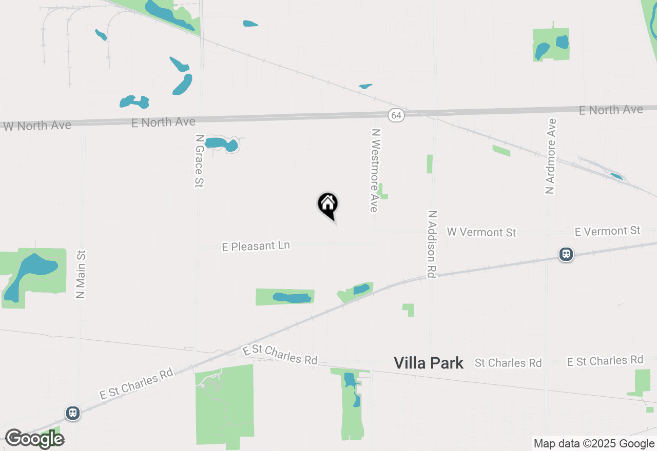 Map of 433 N Lincoln Avenue, Villa Park, IL 60181