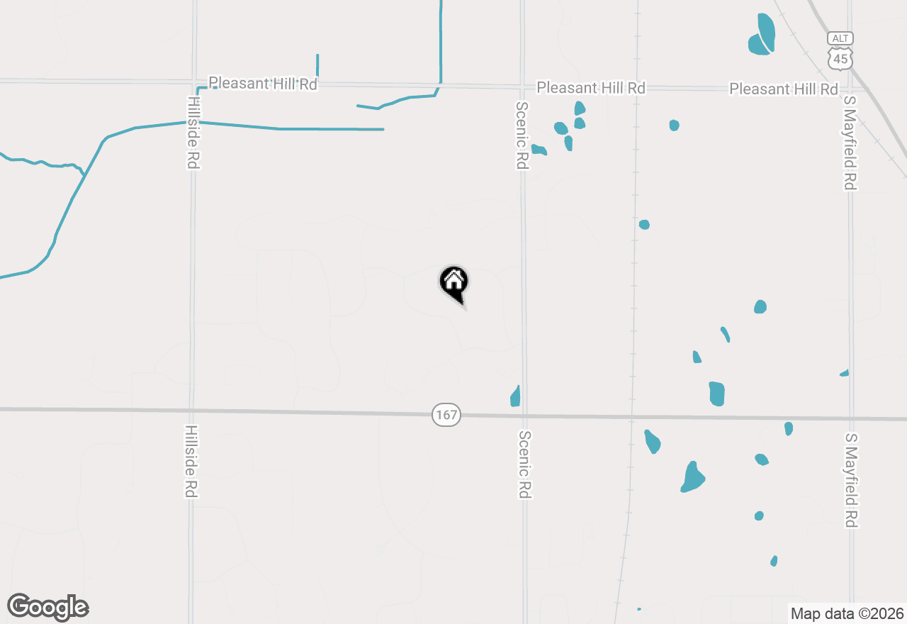 Map of 1820 Candlewood Ln, Richfield, WI 53076