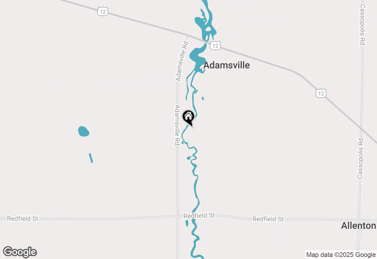 Map of 70348 Sunrise Drive, Edwardsburg, MI 49112