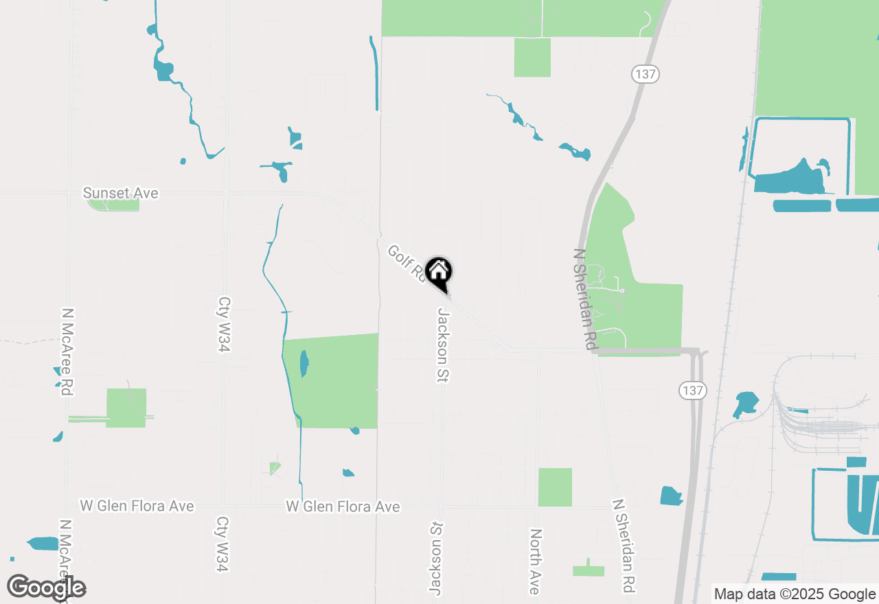 Map of 1908 N Jackson Street, Waukegan, IL 60087