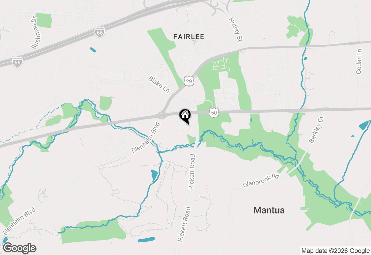Map of 9481 Fairfax Boulevard #203, Fairfax, VA 22031