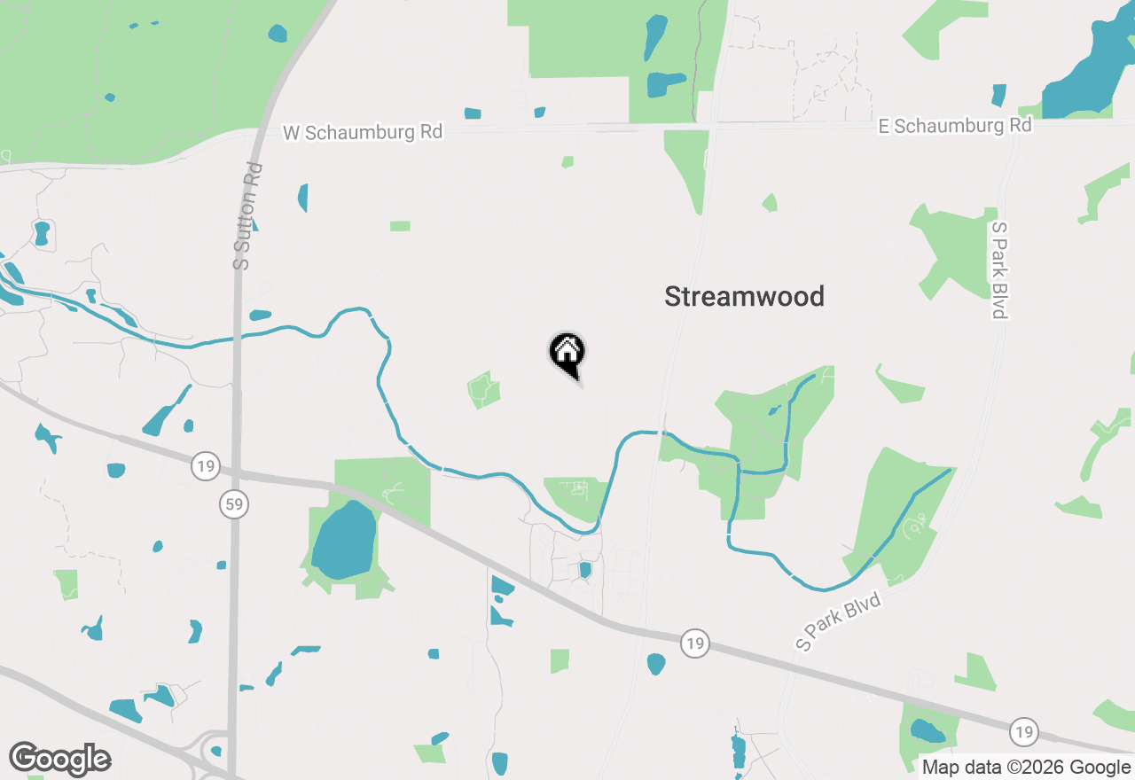 Map of 425 Lisa Lane, Streamwood, IL 60107